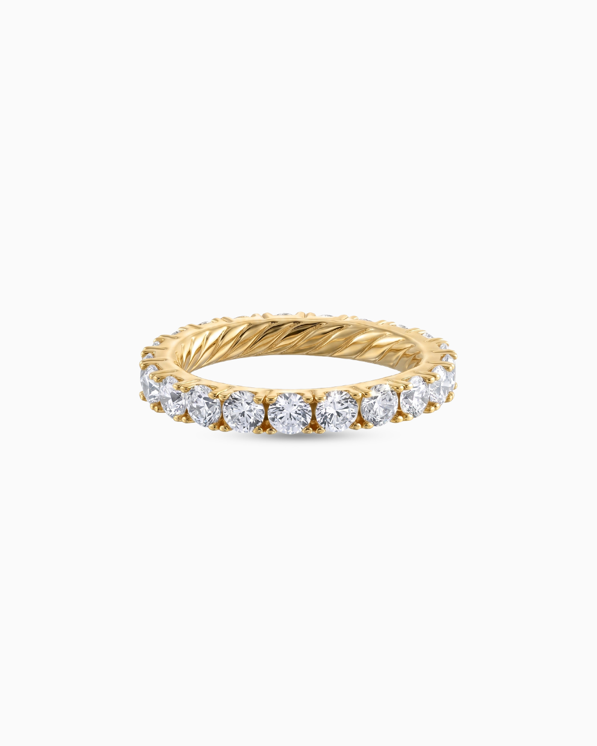 Éclat Eternity Ring | 18K Gold Plated - Image 3