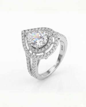 Empress Double Halo Ring