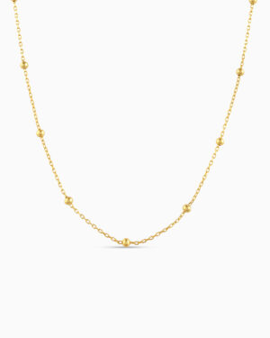 Satellite Necklace | 18K Gold Plated