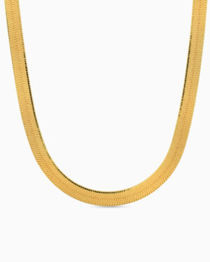 Silhouette Bold Necklace | 18K Gold Plated