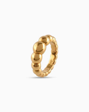 Orb Beaded Band Ring