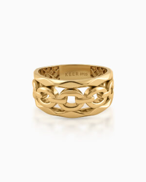 Chaîne Band Ring