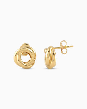 Interlace Studs Earrings