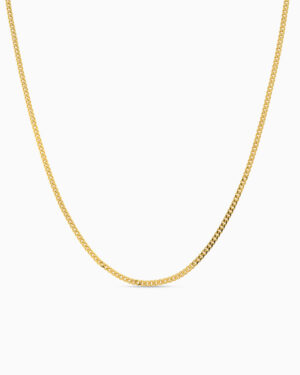 Edge Bold Necklace | 18K Gold Plated