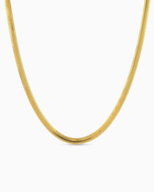 Serpentine Bold Necklace | 18K Gold Plated